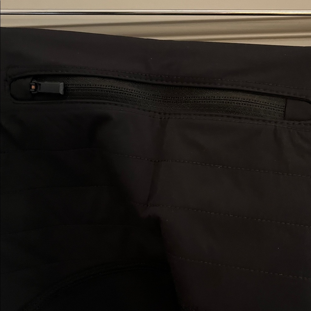 NWT Athleta | Peak Hybrid Fleece Flare Pants | Black | Size MP - Picture 9 of 16